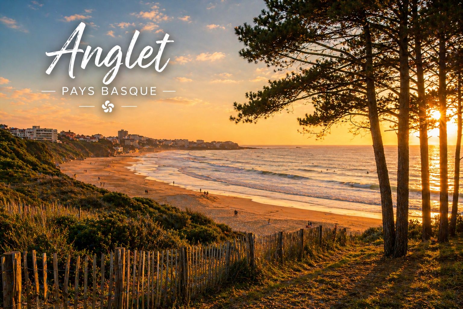 Anglet — plages et forêts de pins